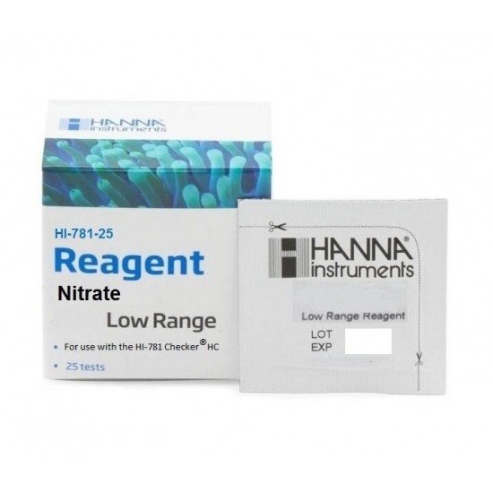 Hanna Reagents HI781 – nitratų NO3 matavimas (25 testai)