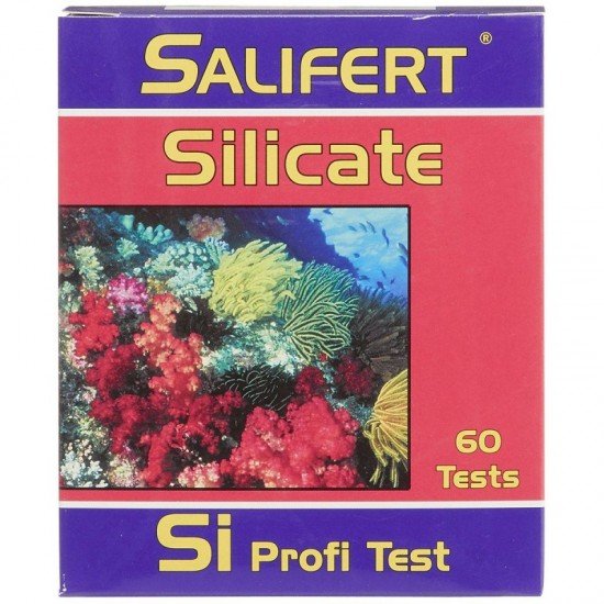 Salifert Silicate Profi testas - silikatų matavimas (iki 60 testų)