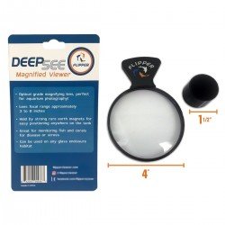 Flipper DeepSee peržiūros priemonė – padidinamasis stiklas