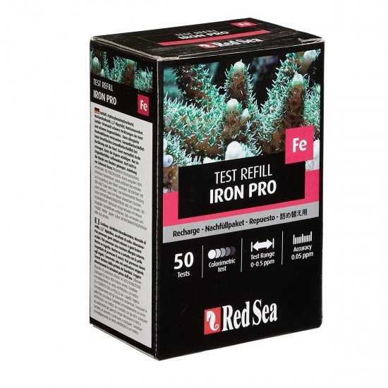 Red Sea Iron PRO REFILL (50tests)